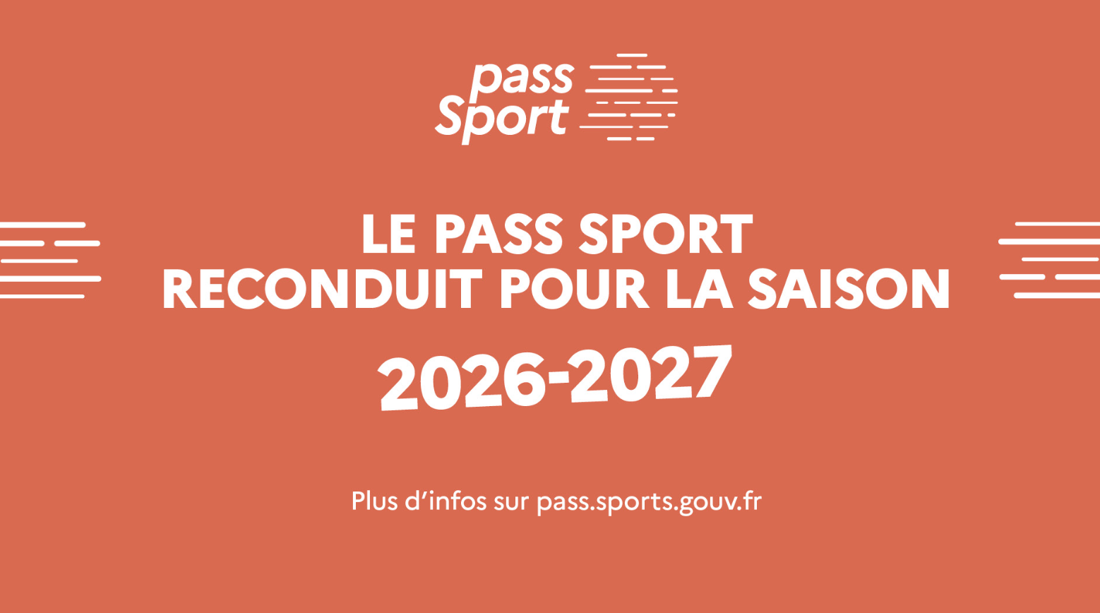 Le Pass Sport reconduit pour la saison 2026-2027