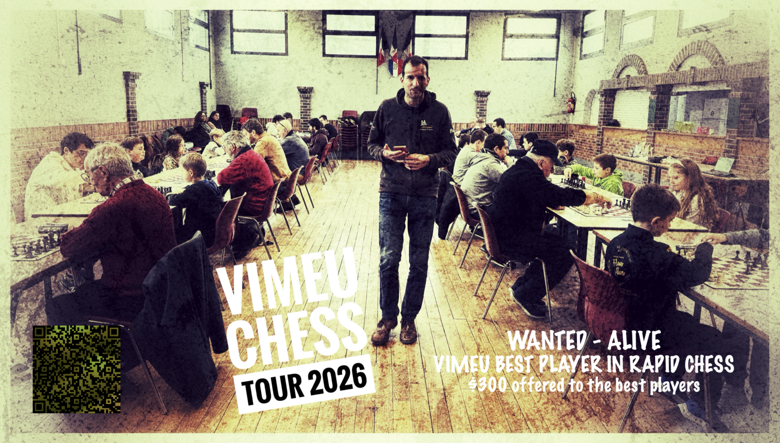 33 personnes ont participé à la seconde étape du Vimeu Chess Tour à Tours en Vimeu : LES RESULTATS