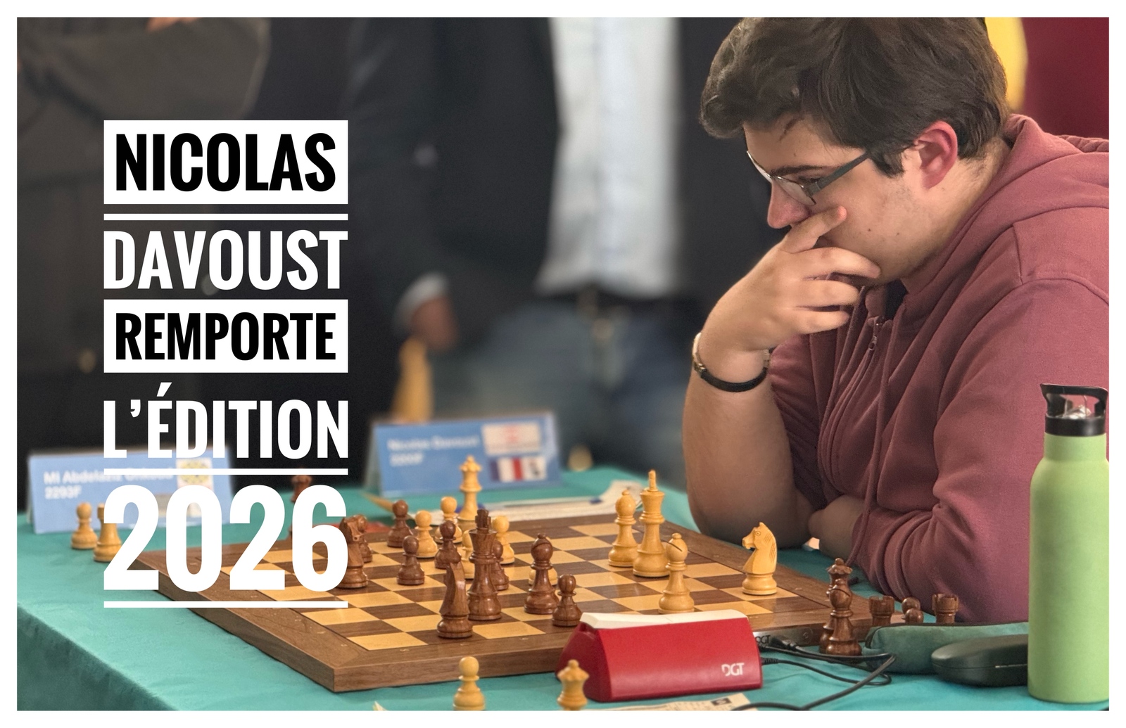 Nicolas Davoust remporte l'édition 2026 de Open du Vimeu