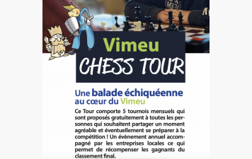 Le Vimeu Chess Tour 2Ø25-2026 dans les starting-blocks