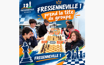 Les 2 équipes du Vimeu Chess Club dans un duel fratricide lors de la première ronde